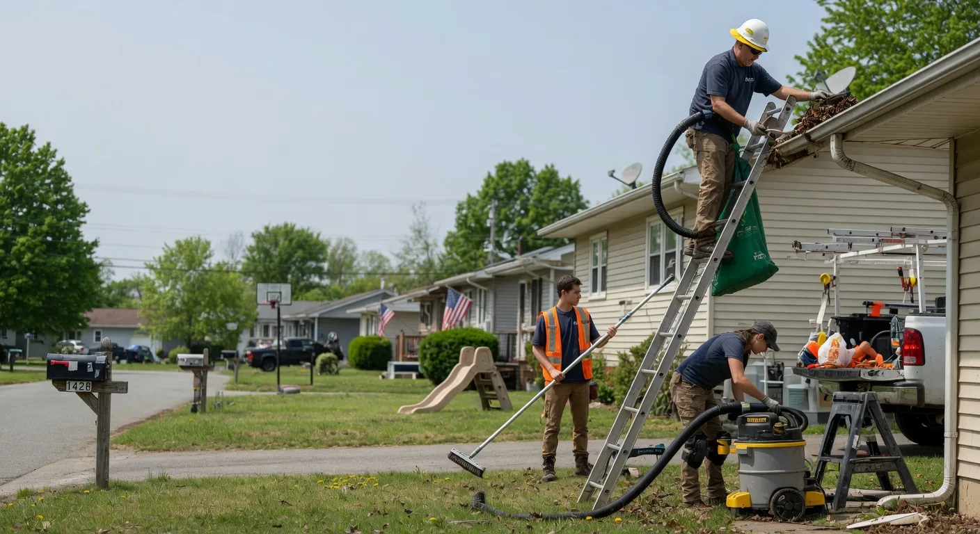 Gutter Installation in Ohlman, IL near me